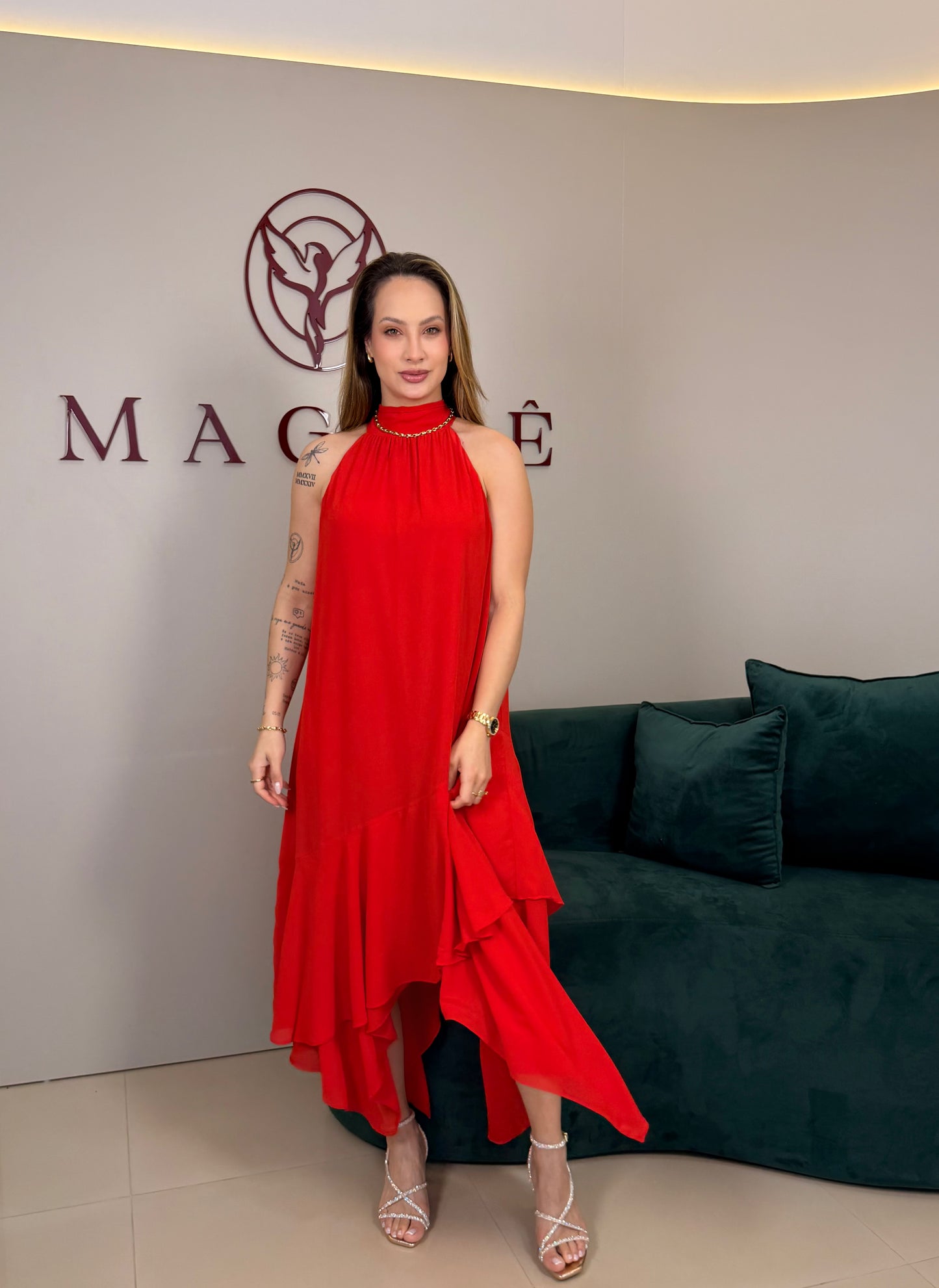 Vestido Dama Majestosa