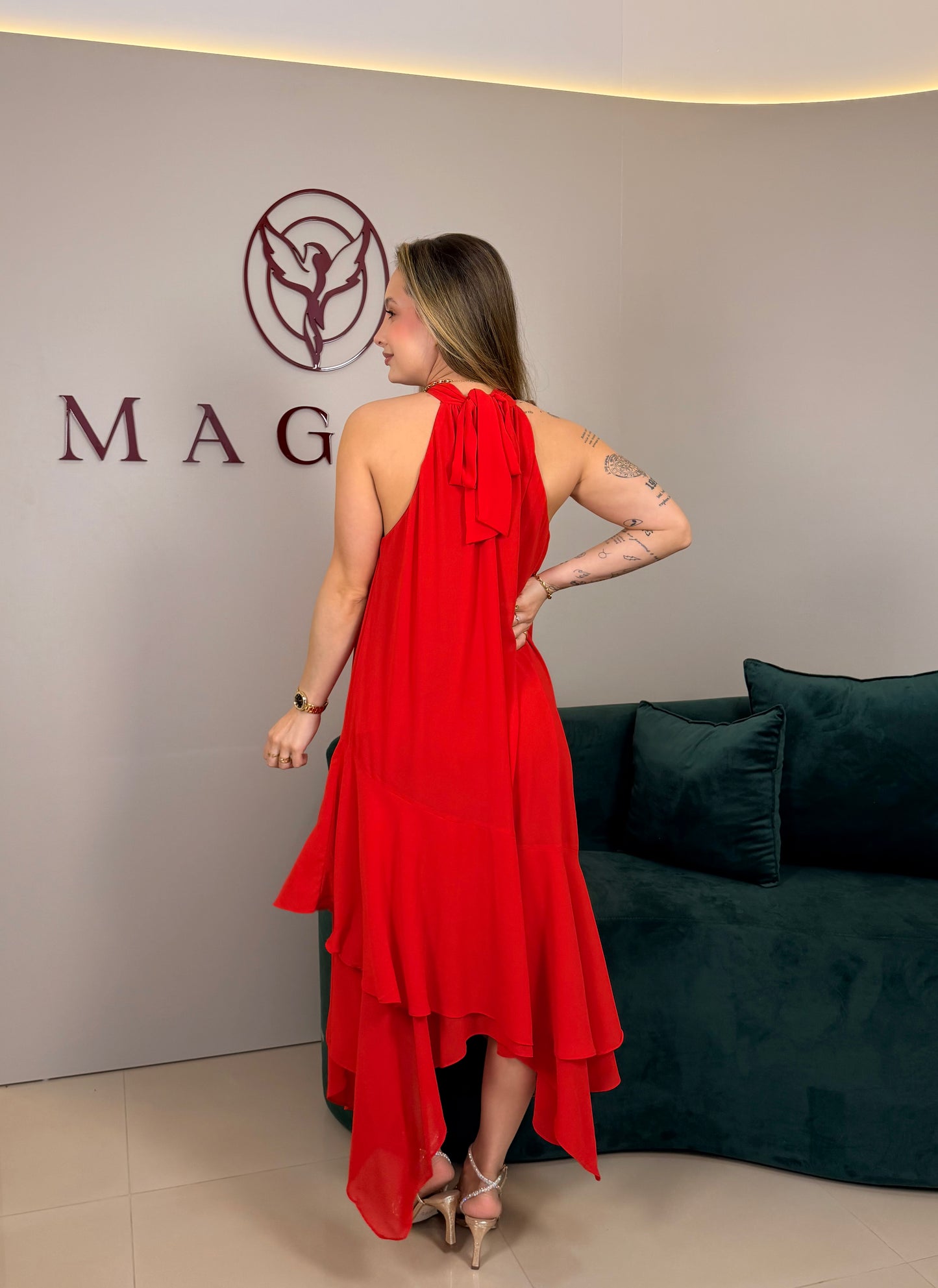 Vestido Dama Majestosa