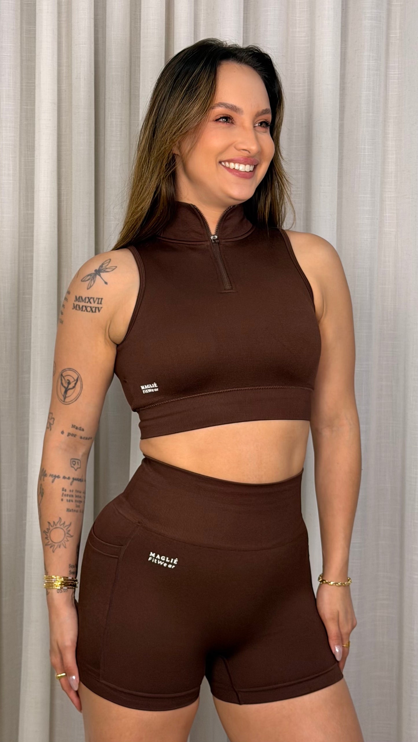 CONJUNTO CLARA - SHORTS COM BOLSO