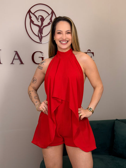 Macaquinho Dama Rouge