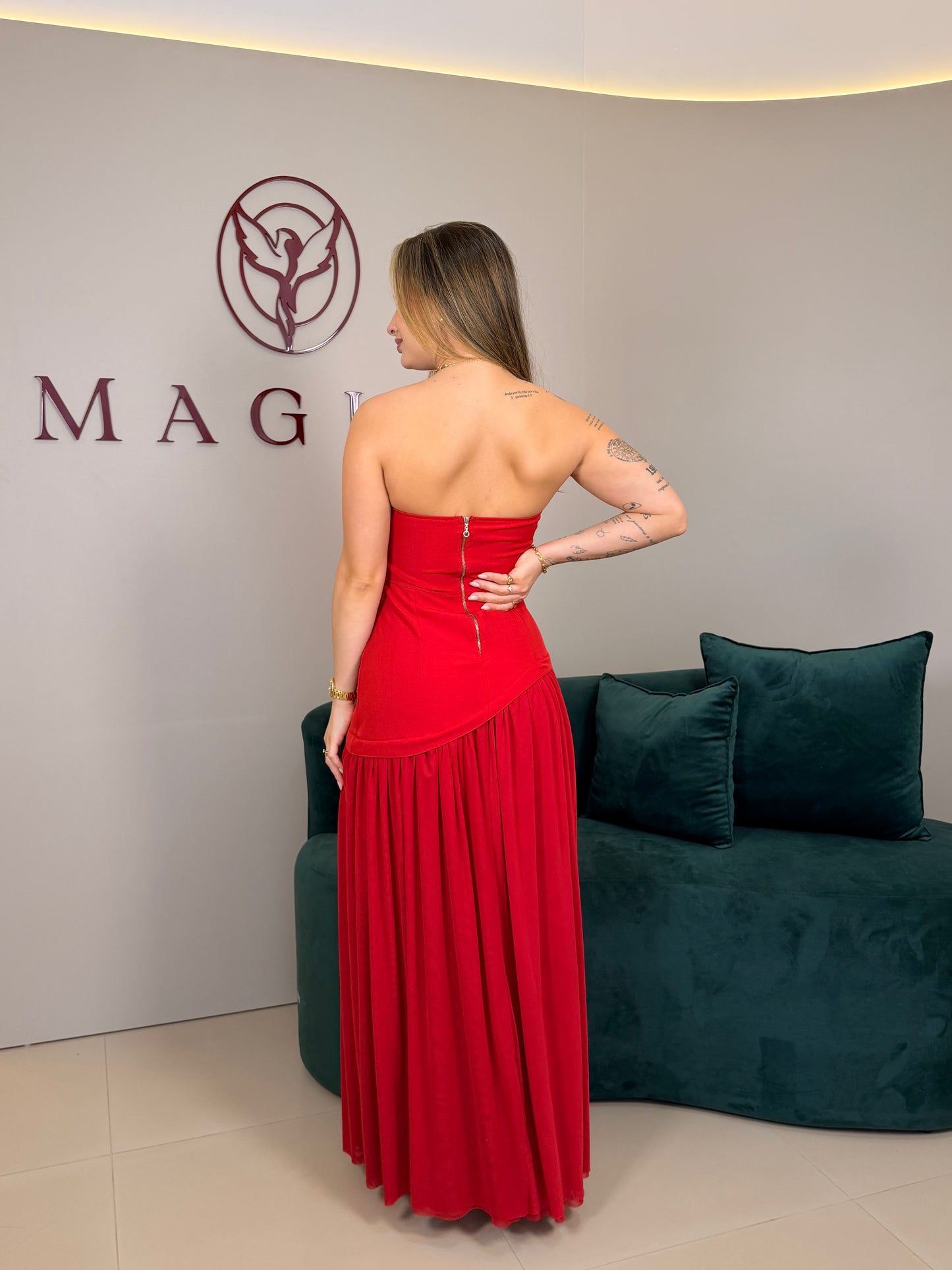 Vestido Dama Scarlet